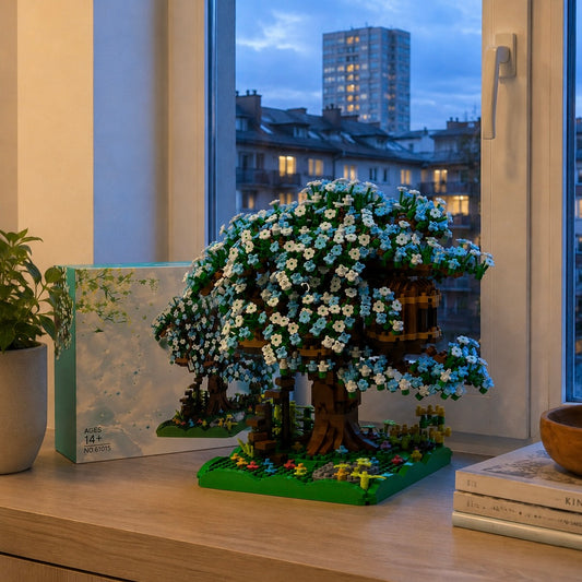 EverFlora™ Cherry Blossom Bonsai Tree House